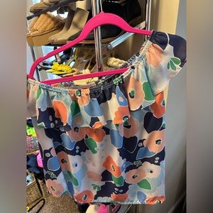 Ava Floral One Shoulder Blouse